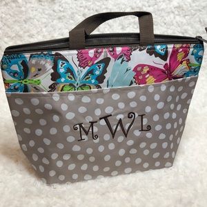 Thirty-one butterfly lunch tote